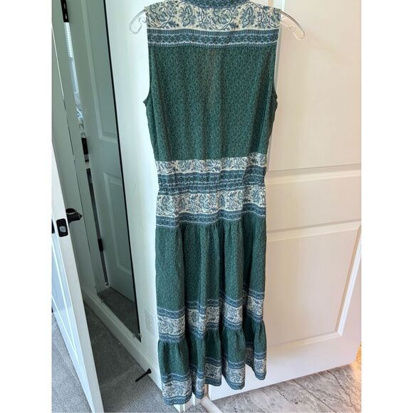 NWOT Sea New York 100% silk Green Sabine midi dress, Sz 4,  $425 B18 - Picture 7 of 10